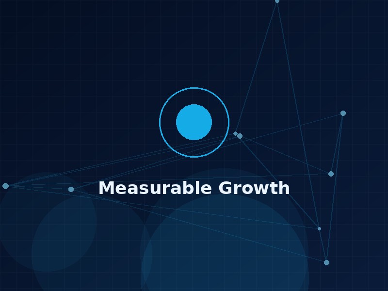 Data-driven growth and measurable business outcomes